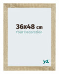 Mura MDF Photo Frame 36x48cm Sonoma Oak Front Size | Yourdecoration.com