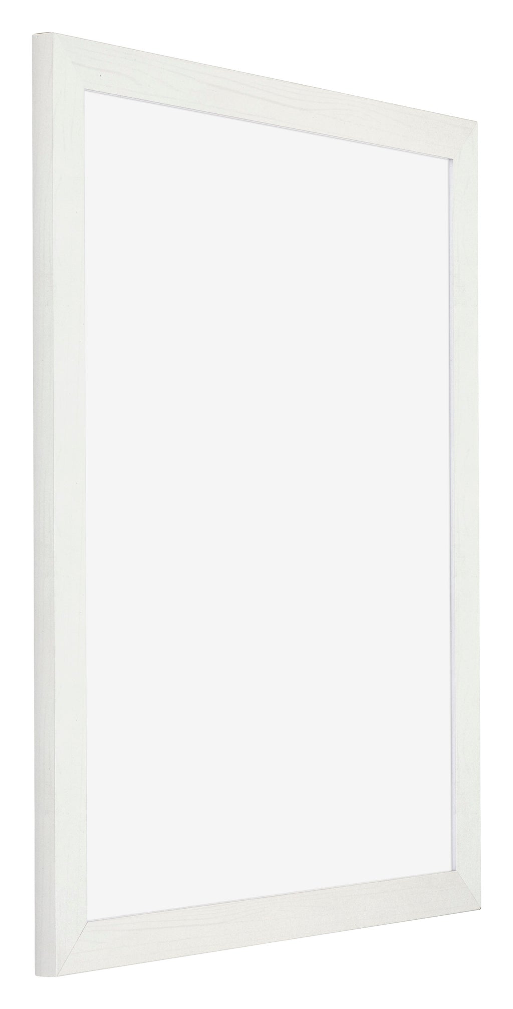 Mura MDF Photo Frame 36x49cm Blanc Patiné Front Oblique | Yourdecoration.com