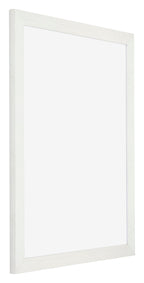 Mura MDF Photo Frame 36x49cm Blanc Patiné Front Oblique | Yourdecoration.com