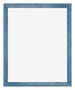 Mura MDF Photo Frame 36x49cm Bleu Brillant Patiné Front | Yourdecoration.com