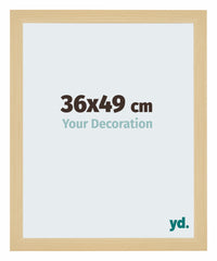 Mura MDF Photo Frame 36x49cm Décor Érable Front Size | Yourdecoration.com