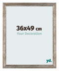 Mura MDF Photo Frame 36x49cm Métal Vintage Front Size | Yourdecoration.com