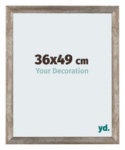 Mura MDF Photo Frame 36x49cm Métal Vintage Front Size | Yourdecoration.com