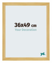 Mura MDF Photo Frame 36x49cm Pin Décor Front Size | Yourdecoration.com