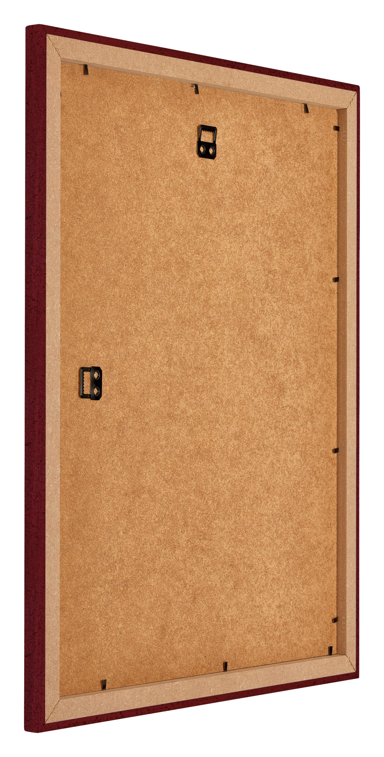 Mura MDF Photo Frame 36x49cm Vin Rouge Patiné Back Oblique | Yourdecoration.com