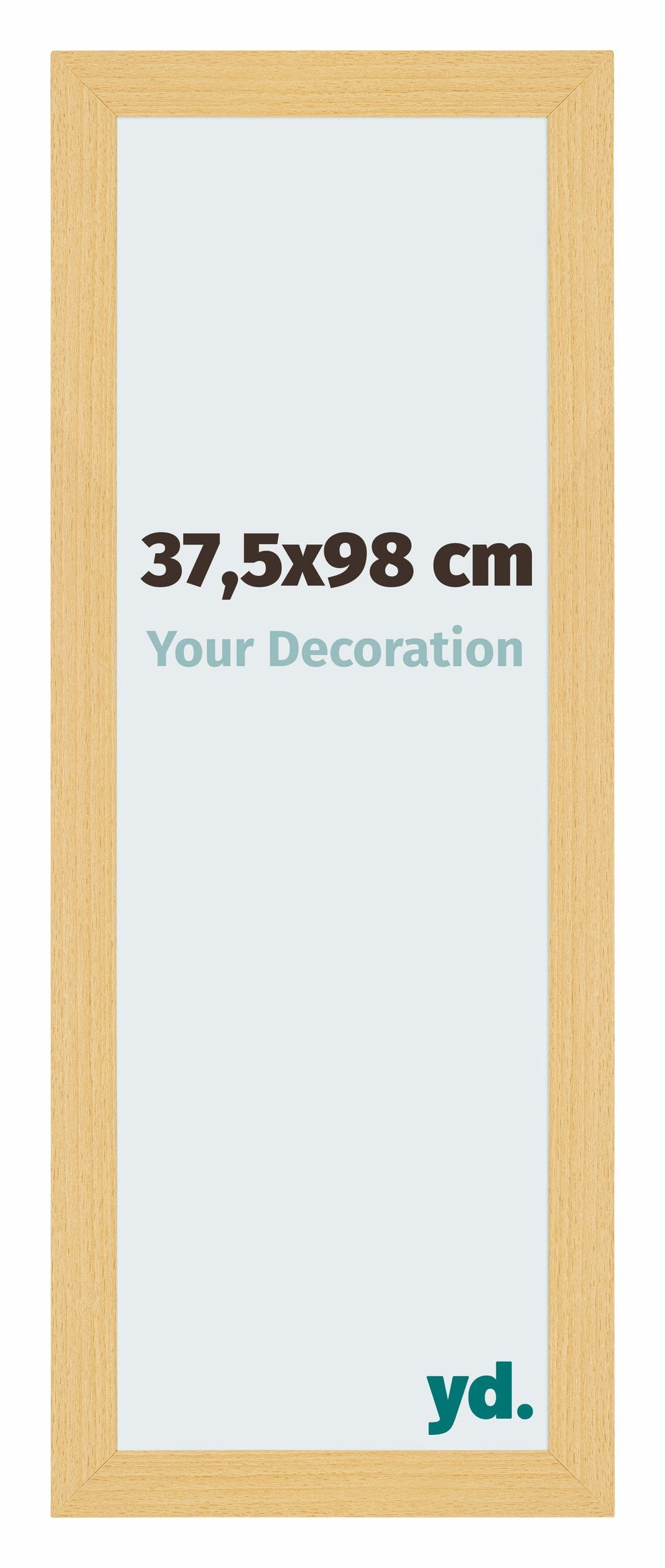 Mura MDF Photo Frame 37 5x98cm Beech Design Front Size | Yourdecoration.com