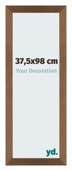 Mura MDF Photo Frame 37 5x98cm Copper Design Front Size | Yourdecoration.com