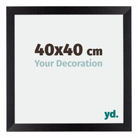 Mura MDF Photo Frame 40x40cm Back Matte Front Size | Yourdecoration.com