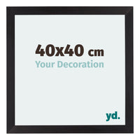 Mura MDF Photo Frame 40x40cm Back Wood Grain Front Size | Yourdecoration.com