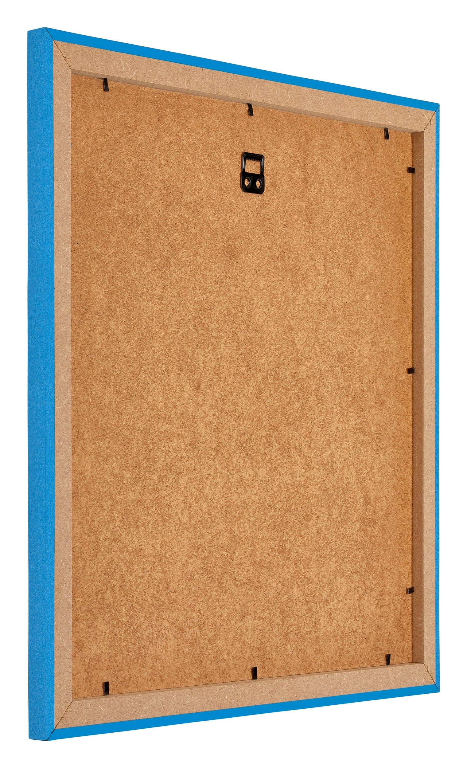 Mura MDF Photo Frame 40x40cm Bright Blue Back Oblique | Yourdecoration.com