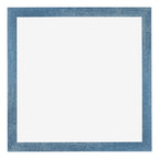 Mura MDF Photo Frame 40x40cm Bright Blue Swept Front | Yourdecoration.com