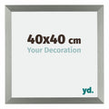 Mura MDF Photo Frame 40x40cm Champagne Front Size | Yourdecoration.com