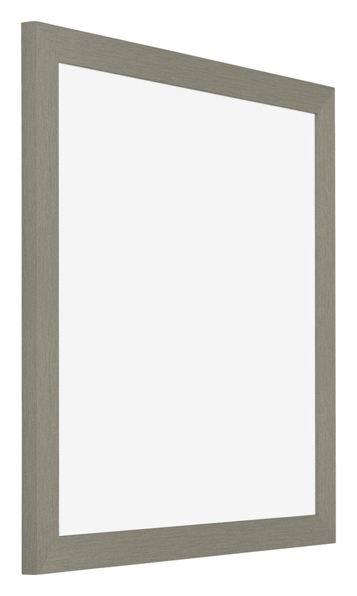 Mura MDF Photo Frame 40x40cm Gray Front Oblique | Yourdecoration.com
