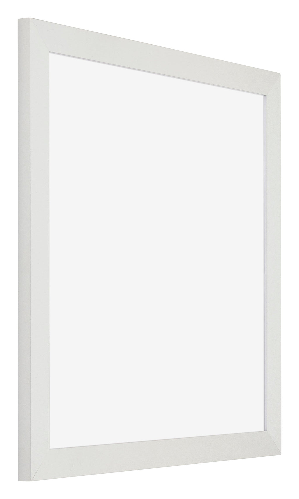 Mura MDF Photo Frame 40x40cm White Matte Front Oblique | Yourdecoration.com