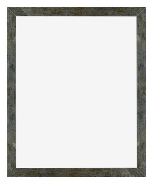 Mura MDF Photo Frame 40x45cm Blue Gold Melange Front | Yourdecoration.com