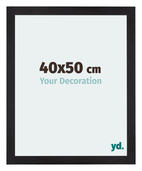 Mura MDF Photo Frame 40x50cm Back Wood Grain Front Size | Yourdecoration.com