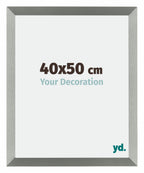 Mura MDF Photo Frame 40x50cm Champagne Front Size | Yourdecoration.com