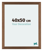 Mura MDF Photo Frame 40x50cm Copper Design Front Size | Yourdecoration.com