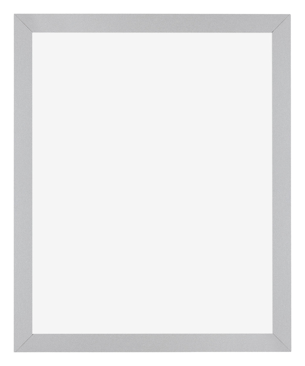 Mura MDF Photo Frame 40x50cm Silver Matte Front | Yourdecoration.com