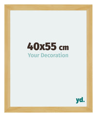 Mura MDF Photo Frame 40x55cm Pine Design Front Size | Yourdecoration.com