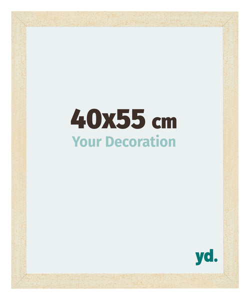Mura MDF Photo Frame 40x55cm Sand Wiped Front Size | Yourdecoration.com
