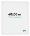 Mura MDF Photo Frame 40x55cm White High Gloss Front Size | Yourdecoration.com