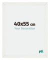 Mura MDF Photo Frame 40x55cm White Wiped Front Size | Yourdecoration.com