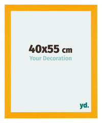 Mura MDF Photo Frame 40x55cm Yellow Front Size | Yourdecoration.com