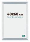 Mura MDF Photo Frame 40x60cm Aluminum Brushed Front Size | Yourdecoration.com
