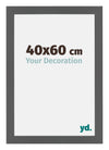 Mura MDF Photo Frame 40x60cm Anthracite Size | Yourdecoration.com