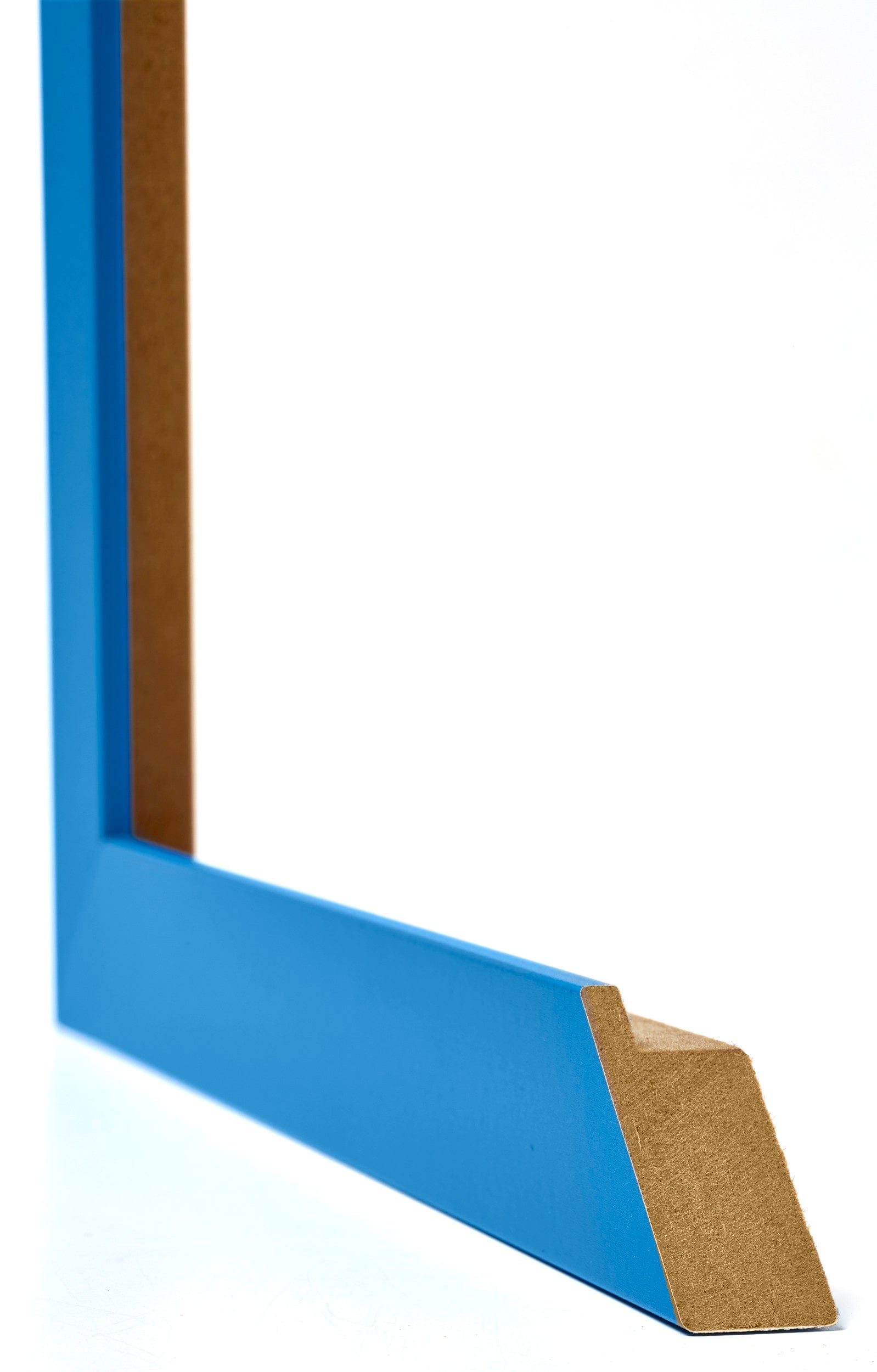 Mura MDF Photo Frame 40x60cm Bright Blue Detail Intersection | Yourdecoration.com
