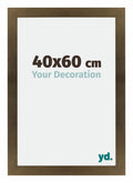 Mura MDF Photo Frame 40x60cm Bronze Design Front Size | Yourdecoration.com