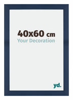 Mura MDF Photo Frame 40x60cm Dark Blue Swept Front Size | Yourdecoration.com
