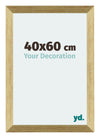 Mura MDF Photo Frame 40x60cm Gold Shiny Front Size | Yourdecoration.com