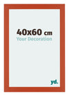 Mura MDF Photo Frame 40x60cm Orange Front Size | Yourdecoration.com