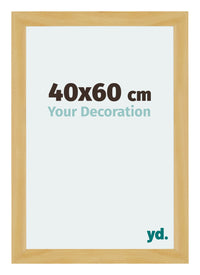 Mura MDF Photo Frame 40x60cm Pine Design Front Size | Yourdecoration.com
