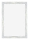 Mura MDF Photo Frame 40x60cm Silver Glossy Vintage Front | Yourdecoration.com