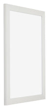 Mura MDF Photo Frame 40x60cm White Matte Front Oblique | Yourdecoration.com
