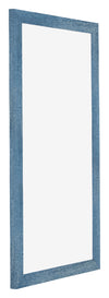 Mura MDF Photo Frame 40x70cm Bright Blue Swept Front Oblique | Yourdecoration.com