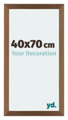 Mura MDF Photo Frame 40x70cm Copper Design Front Size | Yourdecoration.com