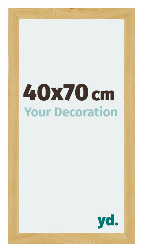 Mura MDF Photo Frame 40x70cm Pine Design Front Size | Yourdecoration.com