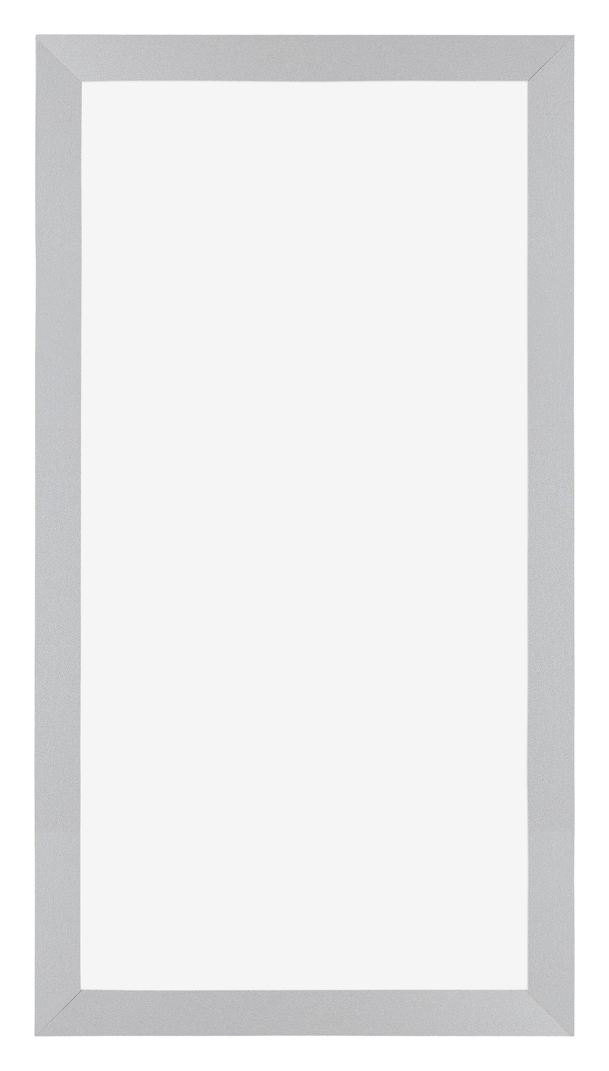 Mura MDF Photo Frame 40x70cm Silver Matte Front | Yourdecoration.com