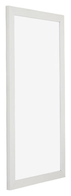 Mura MDF Photo Frame 40x70cm White Matte Front Oblique | Yourdecoration.com