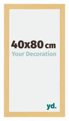 Mura MDF Photo Frame 40x80cm Beech Design Front Size | Yourdecoration.com