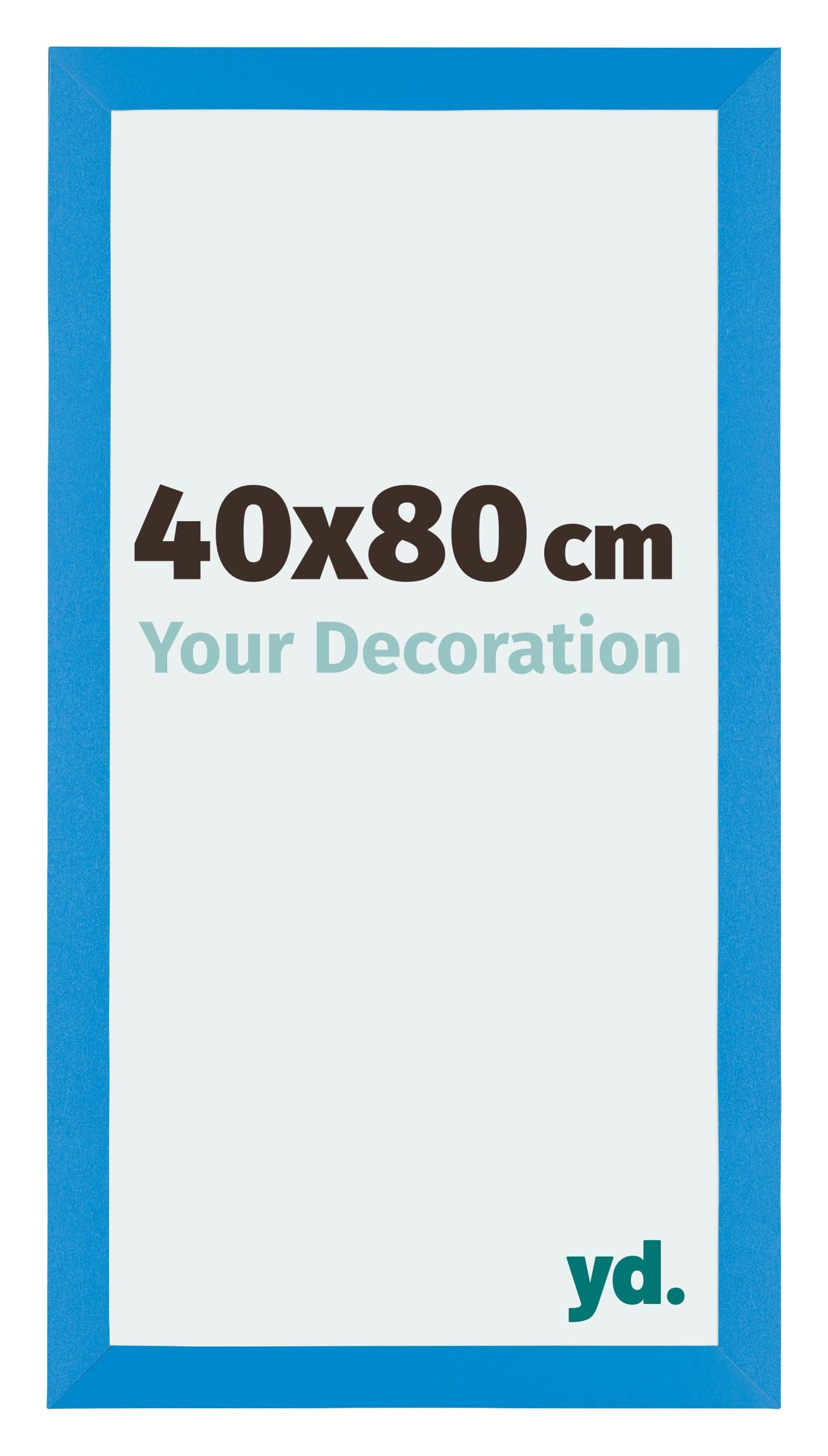 Mura MDF Photo Frame 40x80cm Bright Blue Front Size | Yourdecoration.com