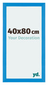 Mura MDF Photo Frame 40x80cm Bright Blue Front Size | Yourdecoration.com