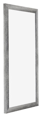 Mura MDF Photo Frame 40x80cm Gray Wiped Front Oblique | Yourdecoration.com