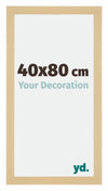 Mura MDF Photo Frame 40x80cm Maple Decor Front Size | Yourdecoration.com