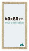 Mura MDF Photo Frame 40x80cm Sonoma Oak Front Size | Yourdecoration.com