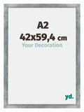 Mura MDF Photo Frame 42x59 4cm A2 Iron Swept Front Size | Yourdecoration.com